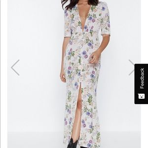 Floral maxi dress